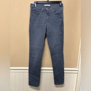 Levi's Ladies 311 Skinny Shaping Denim Size 27  Gray Jeans